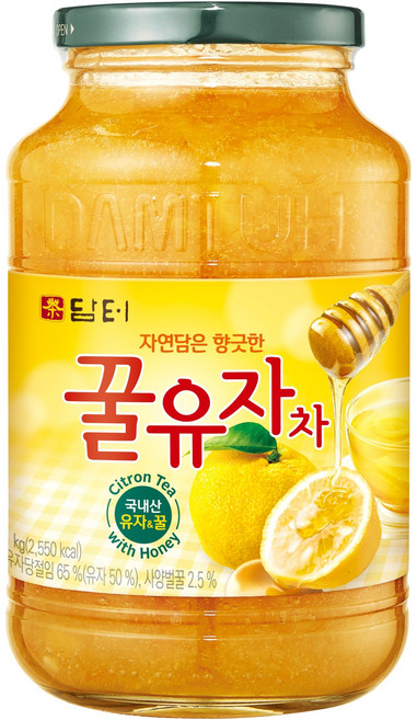 담터 꿀유자차, 1kg, 1개, 1개입