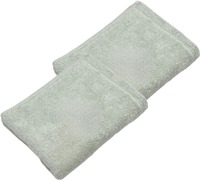 imabari towel 今治毛巾 ORIM QULACHIC 棉紗 85 x 32cm, 淺灰色, 2條