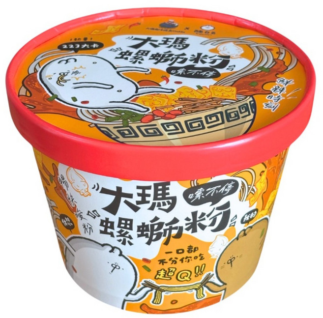 DaMa 大瑪南洋蔬食 螺螄粉 234g, 1入