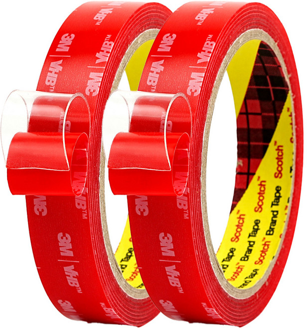 쓰리엠 아크릴 양면테이프 투명 14mm x 2.2m, 2개