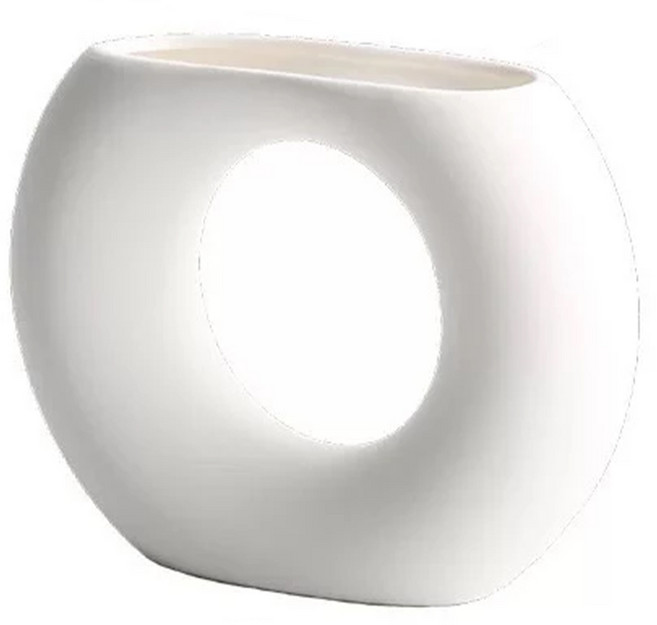 KUIBAO 快豹生活 Goyo 簡約素胚花瓶, A款 白色