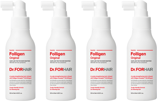 닥터포헤어 폴리젠 토닉, 120ml, 4개