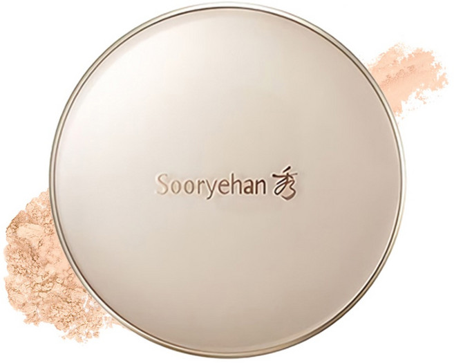 수려한 연 실크 팩트 12g, 23호, 1개