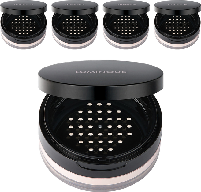 TONYMOLY 柔光定妝蜜粉 15g, 02 自然色, 5個