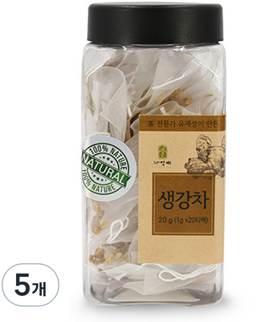 자연애 생강차, 1g, 20개입, 5개