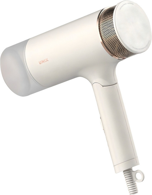 유닉스 1700W 접이식 헤어 드라이어, UN-A1690, 화이트골드