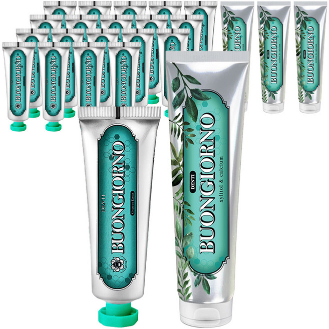 덴티본조르노 치약 구취케어 170g + 구취케어 100g x 5p, 4세트