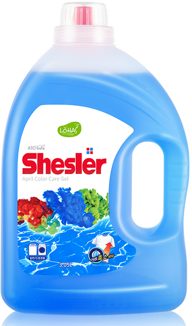 쉬슬러 액체세제 에이프릴 본품, 3.05L, 1개