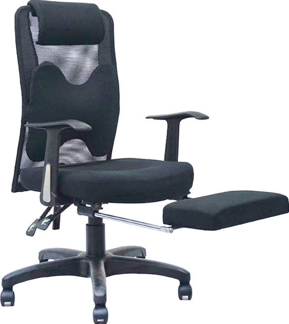 台灣製造人體工學電腦椅, 黑色