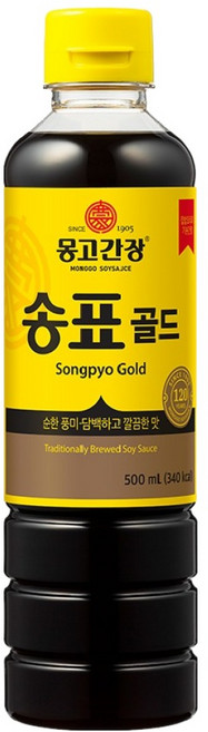 몽고간장 송표골드, 500ml, 1개