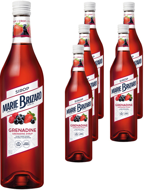 마리브리자드 그레나딘 시럽, 700ml, 6개