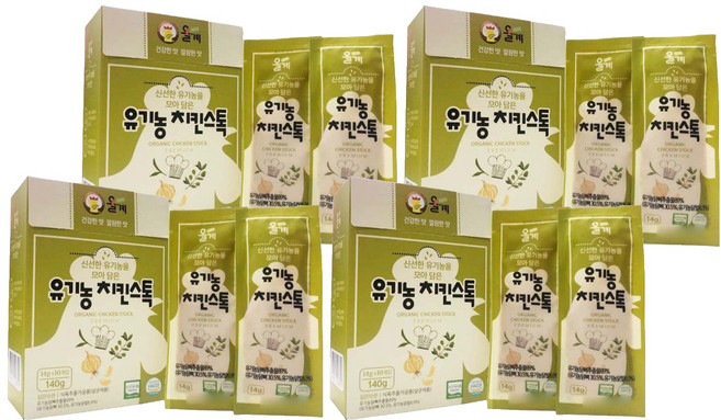 올계 유기농 치킨스톡, 14g, 40개