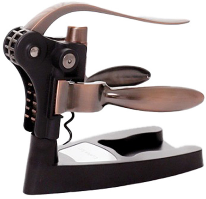 카페리아 래빗 와인 오프너 세트, 블랙 + 골드 + 화이트, 1세트