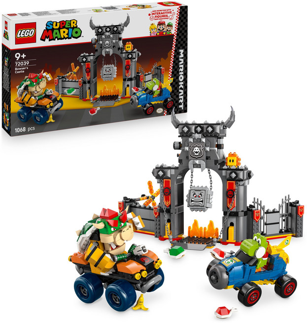 LEGO 72039 瑪莉歐系列 瑪利歐賽車TM 庫巴城堡 Mario KartTM – Bowser's Castle, 1套, 多色