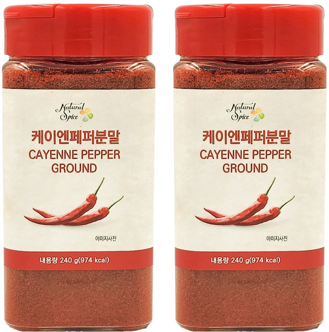 내츄럴스파이스 케이앤페퍼분말, 240g, 2개