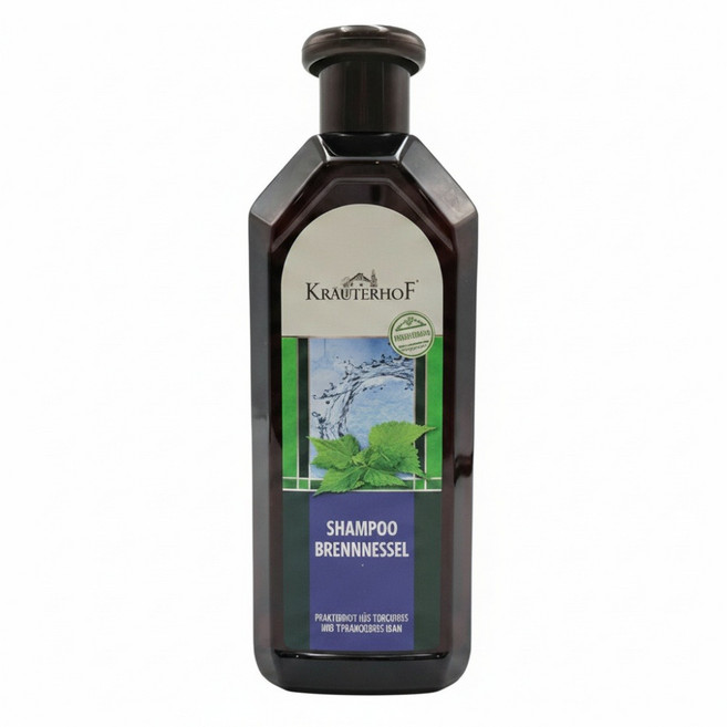 KRAUTERHOF 草本莊園 無矽靈植萃草本洗髮精 蕁麻洗髮精, 500ml, 1瓶