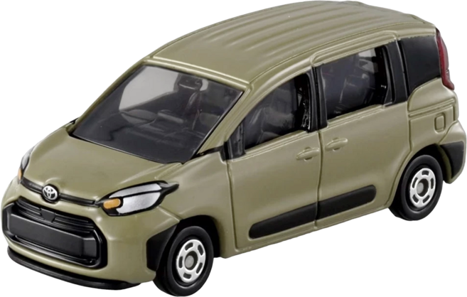 TOMICA 玩具小車 016 10228509 豐田 Sienta 3歲以上適用, 1個