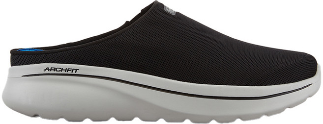 SKECHERS 男款 GO WALK Arch Fit ENJOY 運動鞋 SP0MWCGX231275, 黑色 + 灰色, 275