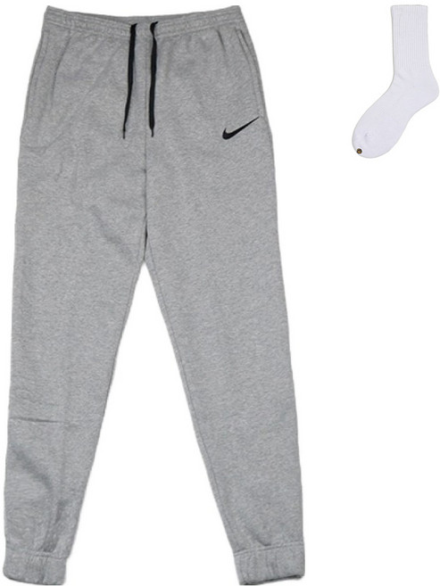 Nike 男款 Park Swoosh 束口褲 CW6907-063 + Welldone 襪子