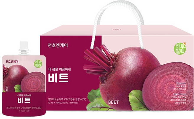 천호엔케어 내 몸을 깨끗하게 비트즙, 70ml, 30개