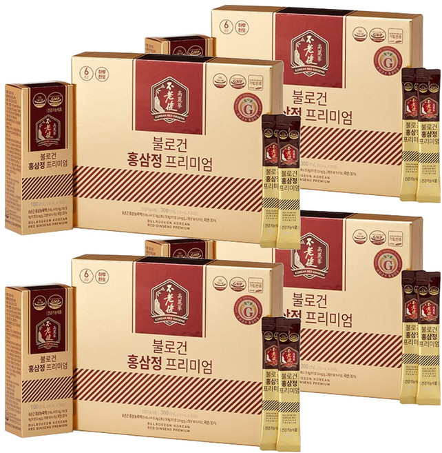 불로건 홍삼정 프리미엄, 10ml, 120개