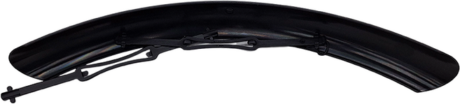 ORTLIEB 自行車擋泥板 72mm, 黑色, 1個