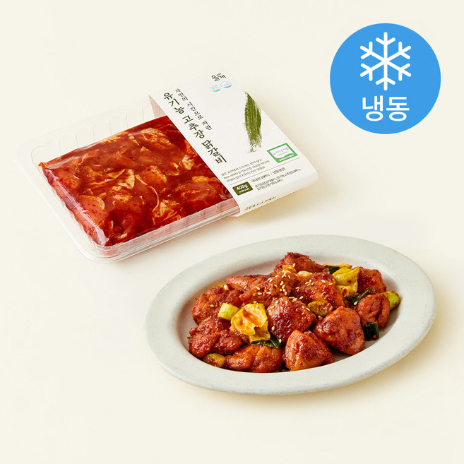 올계 유기가공식품 인증 고추장 닭갈비 (냉동), 400g, 1개