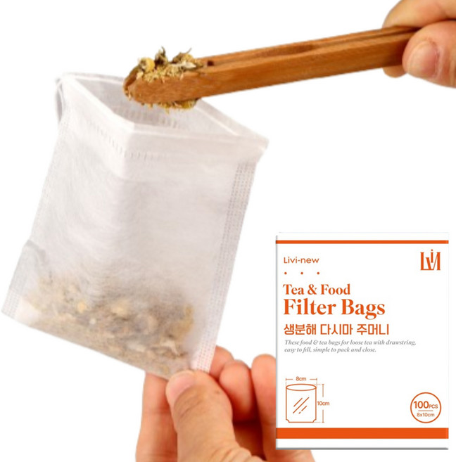 리비뉴 생분해 다시백, 소(S), 1개입, 100개