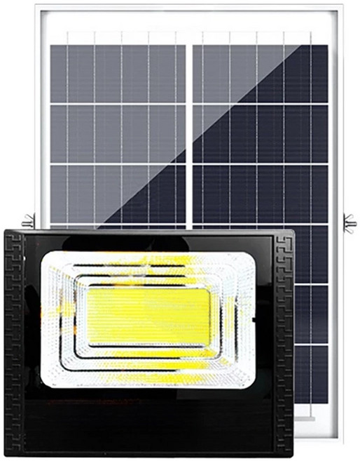 禾統 太陽能感應燈 500W暖光光控款 30 x 25 x 7.5cm, 1組