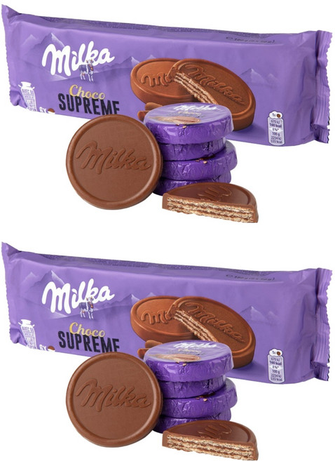 밀카 초코 슈프림 비스킷, 180g, 2개