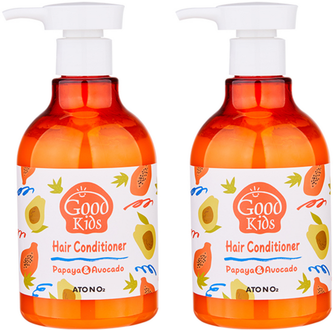 아토앤오투 굿 키즈 헤어 컨디셔너, 320g, 2개