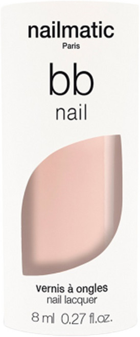nailmatic 純色生物基經典指甲油 BB Nail 8ml 84%生物基成分, 中裸色, 1瓶