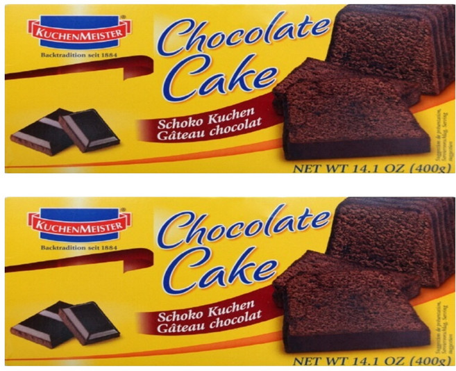 쿠첸마이스터 초콜릿 케이크, 2개, 400g