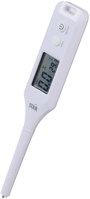 스타베이커리 디지털 염도계, 혼합색상, 1개