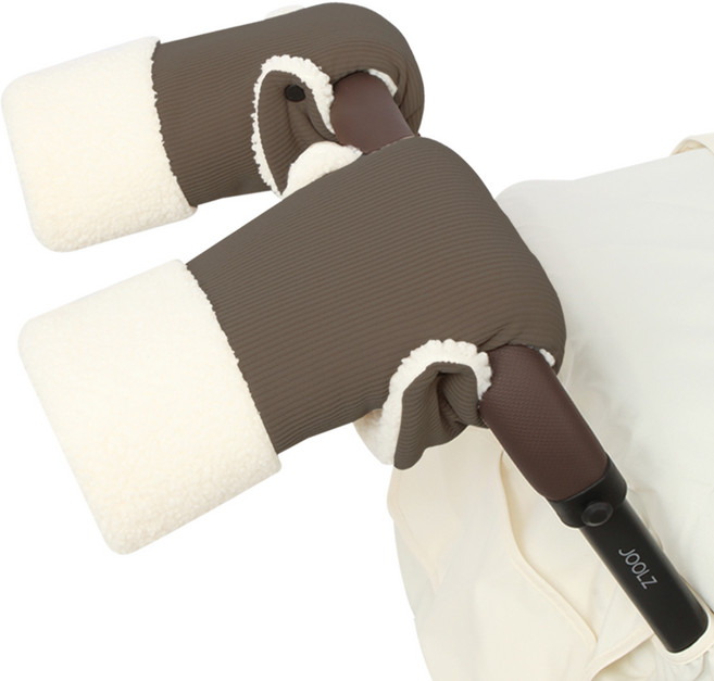 마니또 제시 유모차 핸드머프, 브라운, 1세트