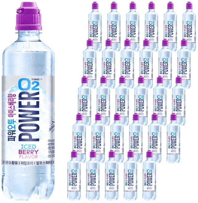 파워오투 아이스베리향 혼합음료, 500ml, 48개