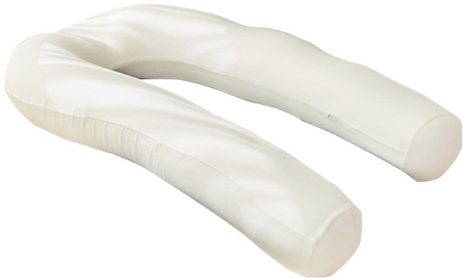 리브맘 쫀득 3D U자 바디필로우, 아이보리