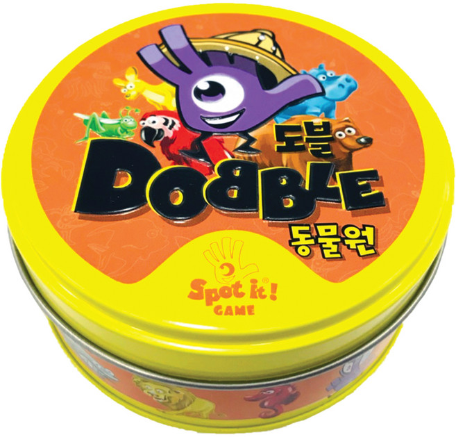 도블 동물원 순발력게임, 혼합 색상, 1개