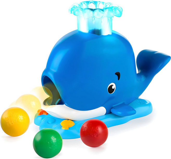브라이트스타트 공놀이 고래 촉감발달완구 10934, 혼합색상, 1개