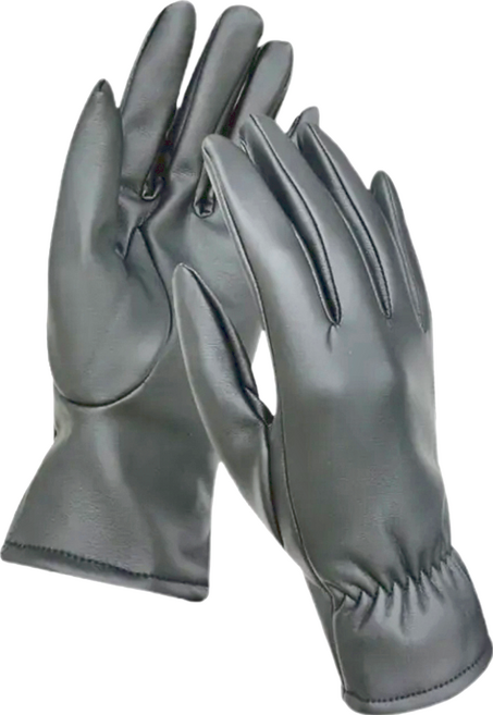 B.L.C 寶立昌 全方位內刷毛保暖觸控手套, 黑色