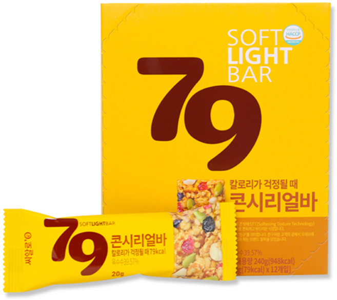 씨알로 79 콘시리얼바, 20g, 12개