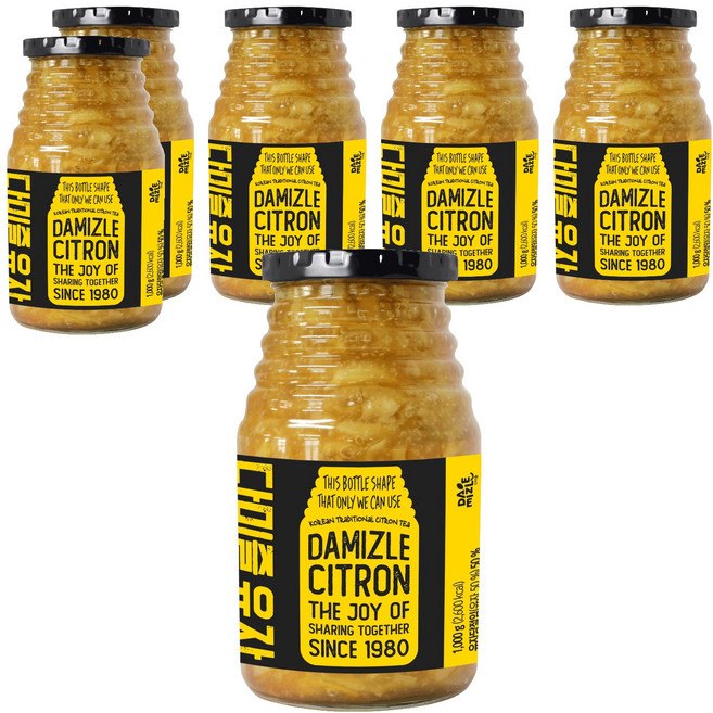 다미즐 유자차, 1kg, 1개입, 6개