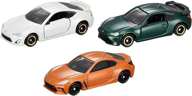 TOMICA Toyota 86車組 7~8cm, 1組