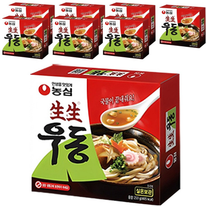생생우동, 253g, 8개