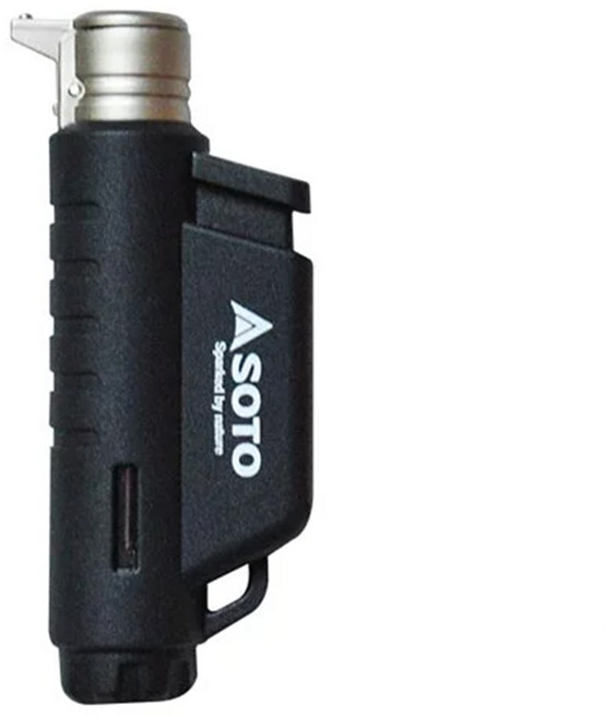 SOTO I型填充式迷你點火器 黑色, ST-485BKEXP, 1個