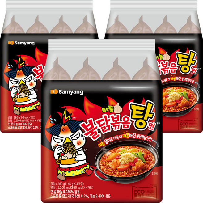 불닭 볶음탕면 145g, 12개