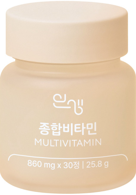 인생 종합비타민 1개월팩 25.8g, 30정, 1개