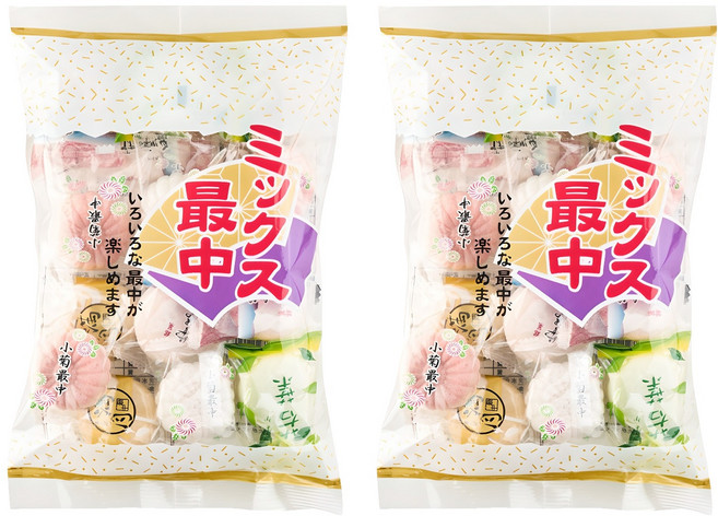 시아와세도 믹스 모나카, 195g, 2개