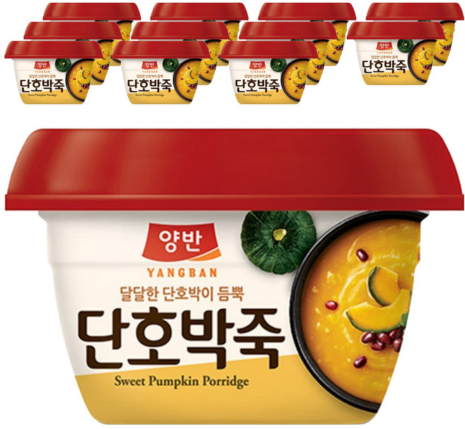 동원 양반 단호박죽, 285g, 12개