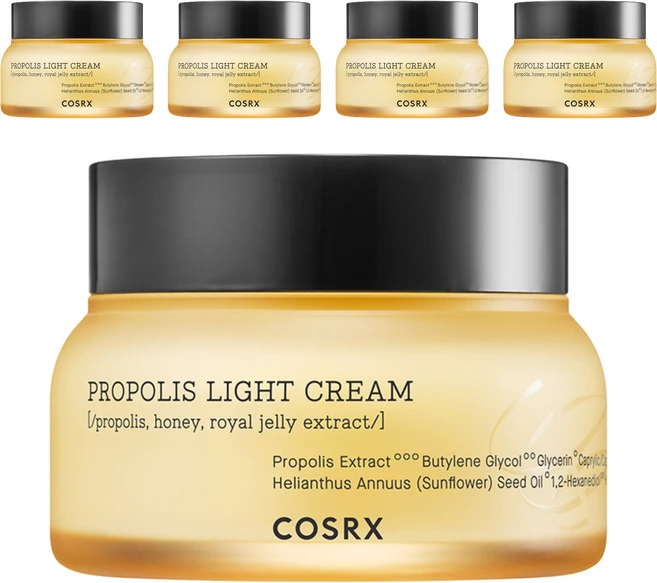 코스알엑스 풀핏 프로폴리스 라이트 크림, 65ml, 5개 - 쿠팡